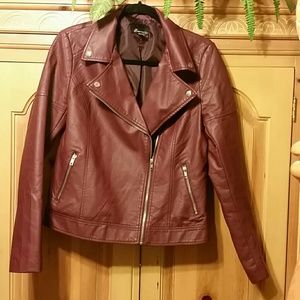 Forever 21 faux leather Jacket NWOT
